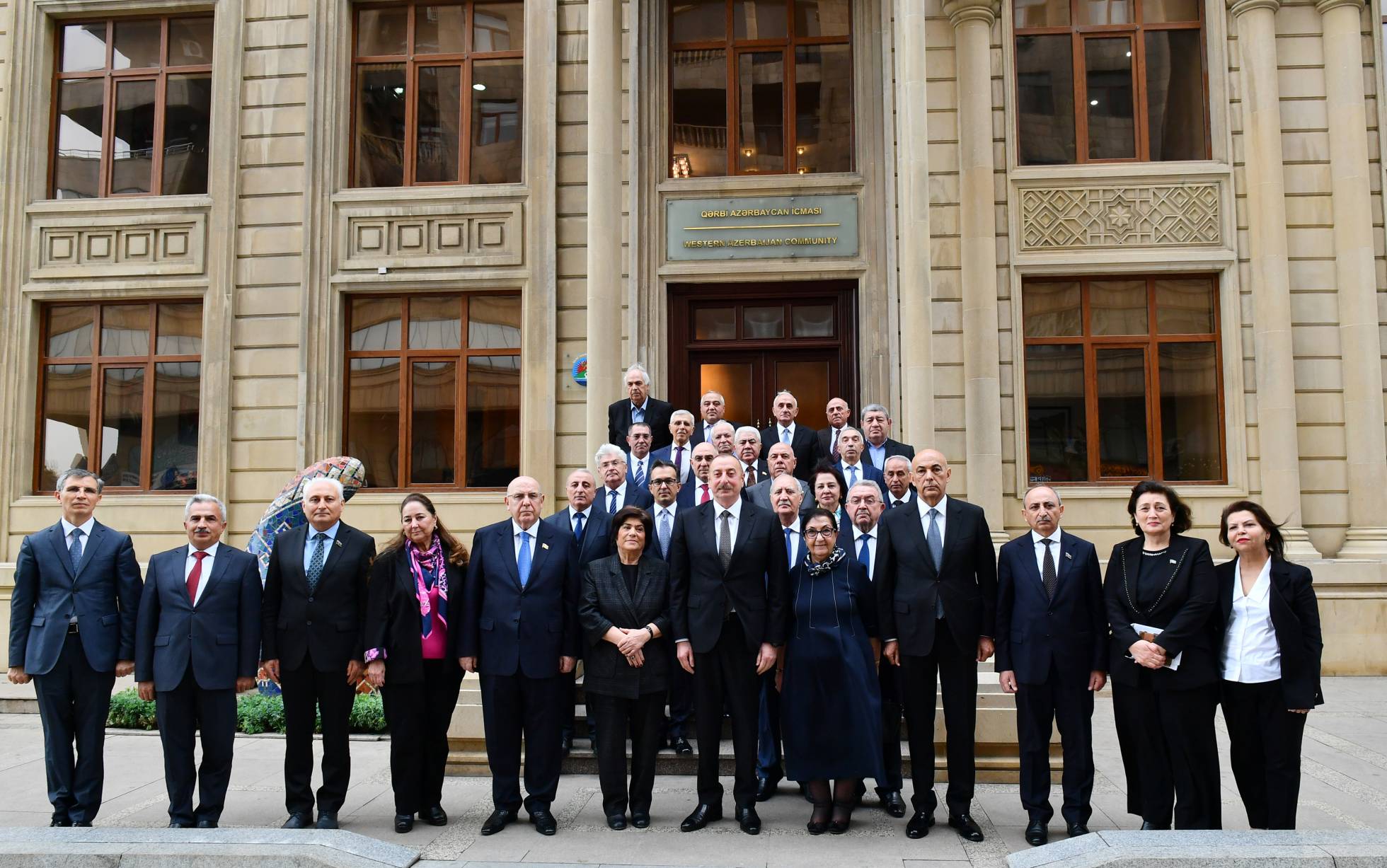Prezident İlham Əliyev Qərbi Azərbaycan İcmasında