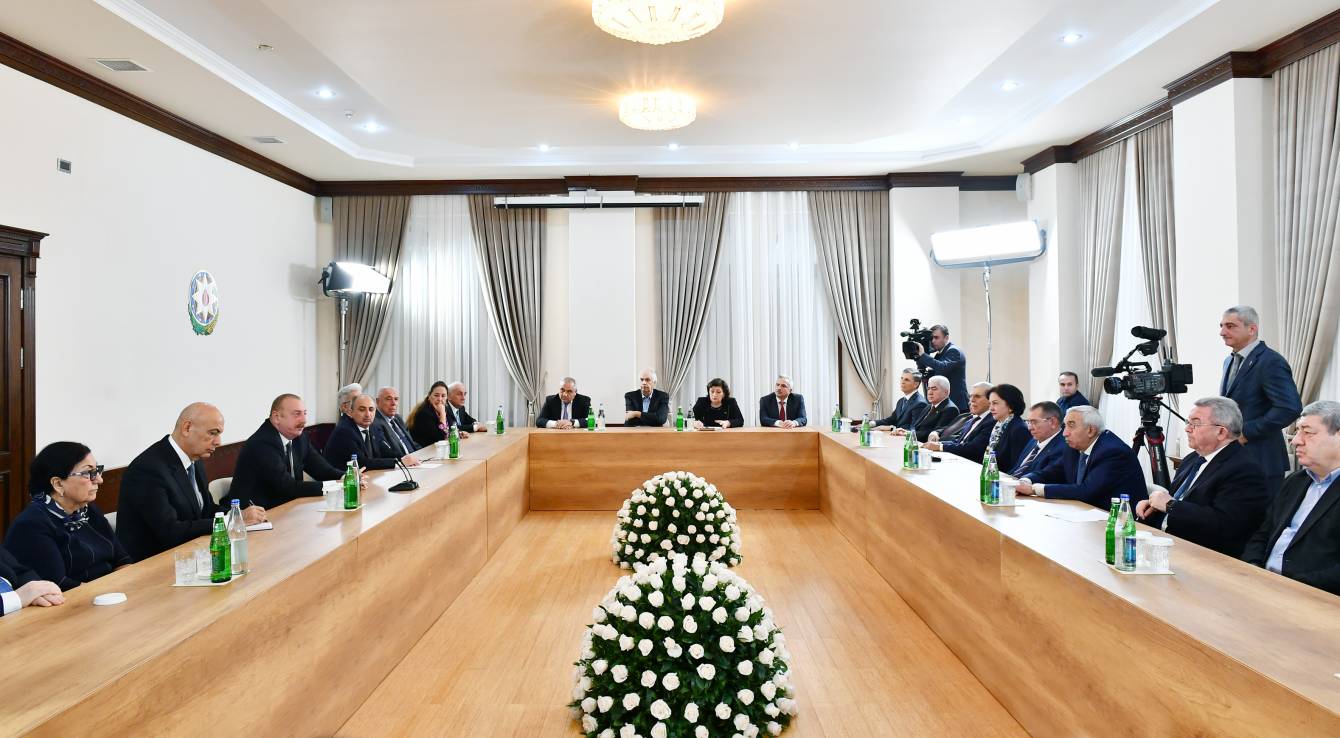 Prezident İlham Əliyev Qərbi Azərbaycan İcmasında