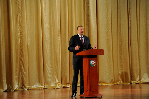 Azərbaycan Respublikasının Prezidenti İlham Əliyev