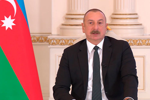 Azərbaycan Respublikasının Prezidenti İlham Əliyev