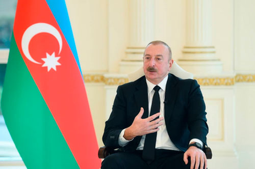 Azərbaycan Respublikasının Prezidenti İlham Əliyev
