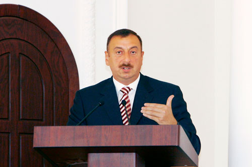Azərbaycan Respublikasının Prezidenti İlham Əliyev
