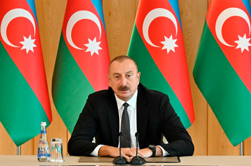 Azərbaycan Respublikasının Prezidenti İlham Əliyev