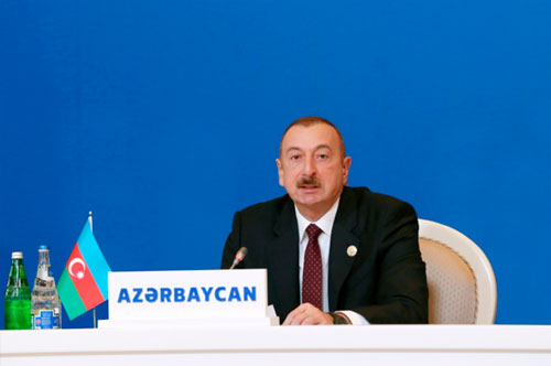 Azərbaycan Respublikasının Prezidenti İlham Əliyev
