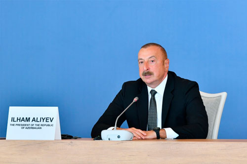 Azərbaycan Respublikasının Prezidenti İlham Əliyev