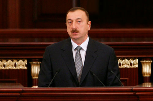 Azərbaycan Respublikasının Prezidenti İlham Əliyev
