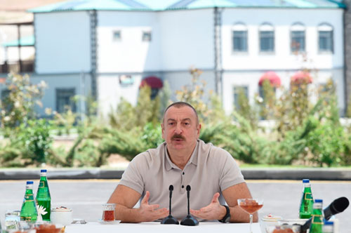 Azərbaycan Respublikasının Prezidenti İlham Əliyev